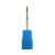 Diamond medium flame nail drill bit medium grit for precise cuticle cleaning and shaping