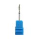 Diamond tornado nail drill bit medium grit for precise cuticle cleaning and surface refinement