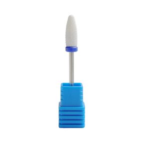 Ceramic cone nail drill bit corn medium for gel and acrylic removal