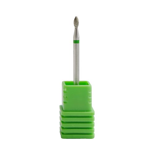Diamond drop nail drill bit small coarse for fast and effective cuticle and material removal