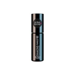 Ultra gloss light no wipe top gel that provides soft natural shine and seals gel nails with long lasting protection
