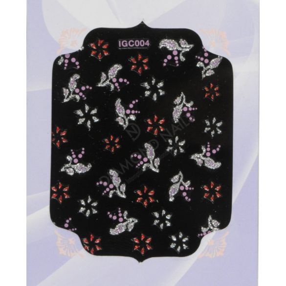3D Nail art sticker - 004