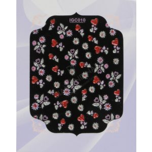 3D Nail art sticker - 010
