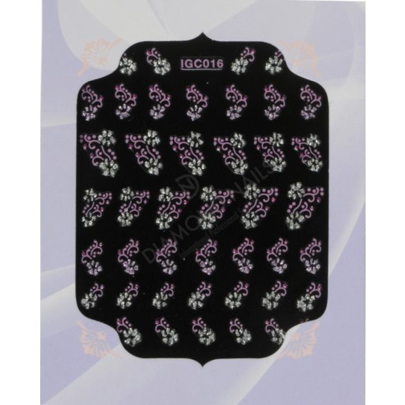 3D Nail art sticker - 016