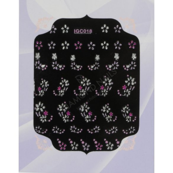 3D Nail art sticker - 018
