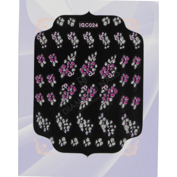 3D Nail art sticker - 024