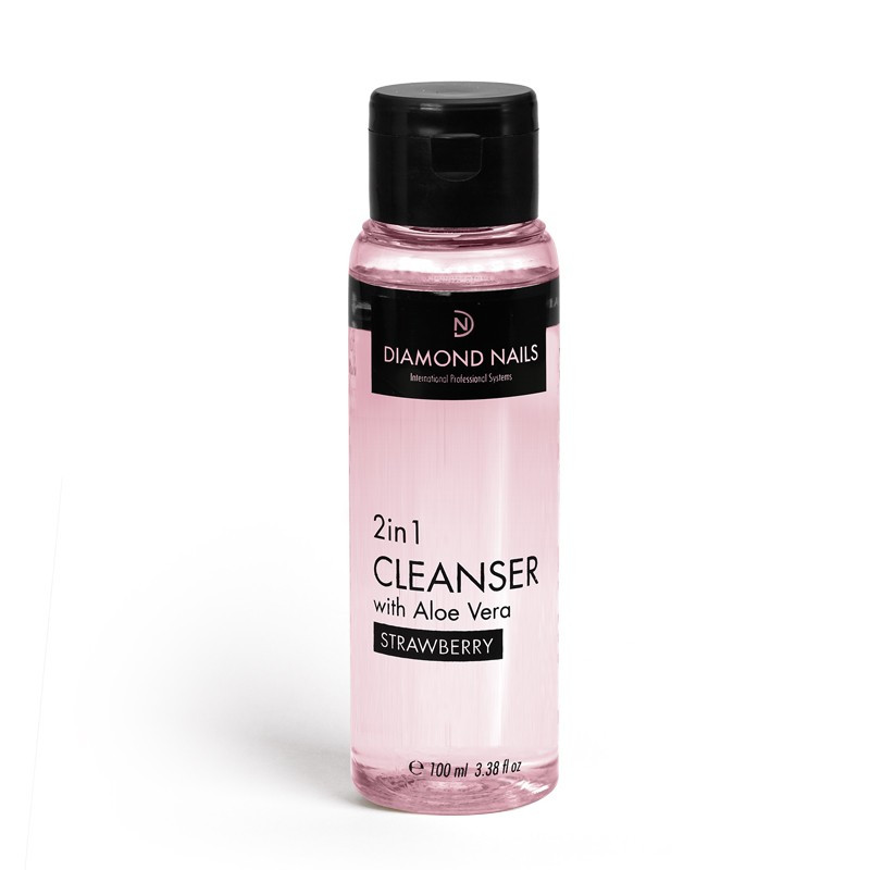 UV Gel Cleanser 100ml Strawberry aroma With Aloe Vera