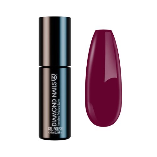 Diamond Nails Gel Nail Polish - DN012 - Purple burgundy 7ml