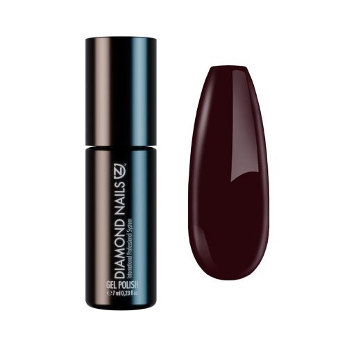 Diamond Nails Gel Nail Polish - DN015 - Dark burgundy 7ml