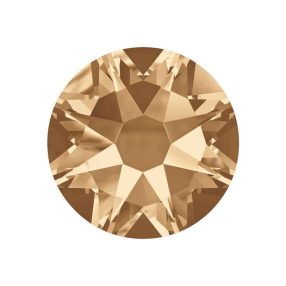 Light Colorado Topaz Rhinestones, 50pcs Light Colorado Topaz Rhinestones, 50pcs