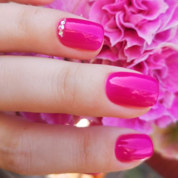 Gel Nail Polish - DN019 - Magenta Pink 7ml