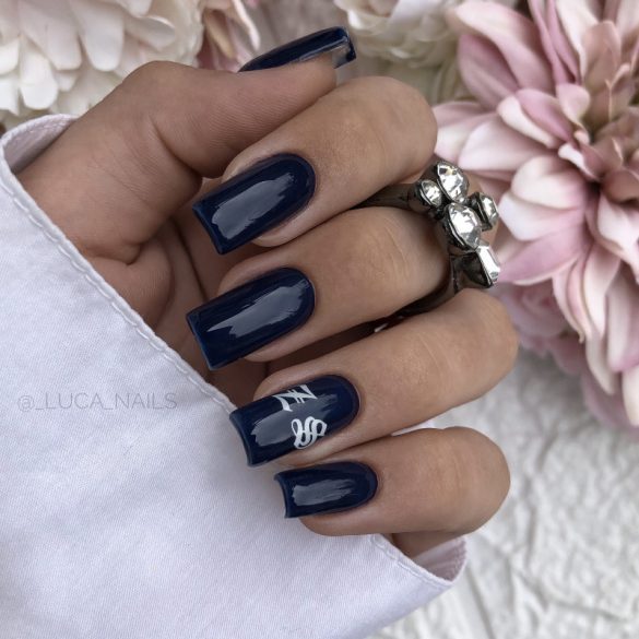 Gel Nail Polish 4ml - DN037 - Midnight Blue - Gel Polish