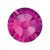 Fuchsia Rhinestones, 20pcs