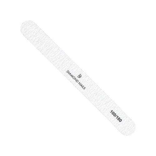 Straight Nail File - white 100/180