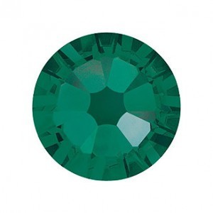 Emerald Rhinestones, 100pcs