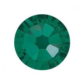 Emerald rhinestones, 20pcs