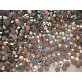 Iron on Swarovski Rhinestones, Crystal AB, 50pcs Iron on Swarovski Rhinestones, Crystal AB, 50pcs