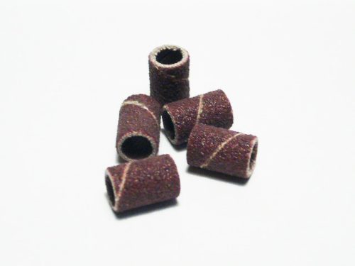 Fine sanding bands for nail drill, ideal for delicate finishing and smoothing of nail surfaces