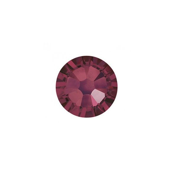 Burgundy Rhinestones, 100pcs