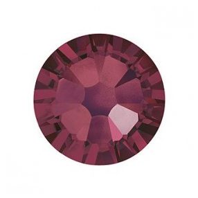 Burgundy Rhinestones, 50pcs