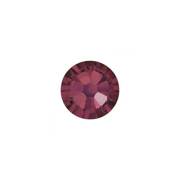 Burgundy Rhinestones, 50pcs