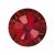 Light Siam Rhinestones, 50pcs