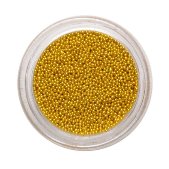 Gold Nail Art Beads