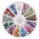 600 Nail Rhinestones, Square