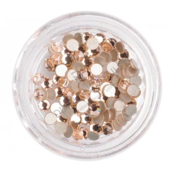 Large Light Peach Rhinestones, 100pcs