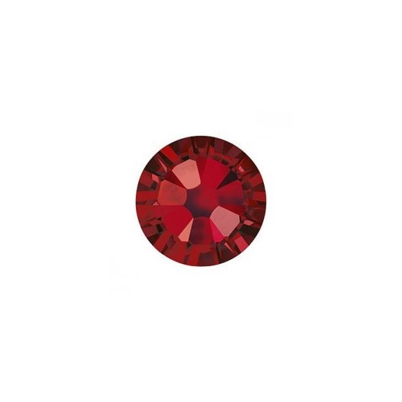 Light Siam Rhinestones, 100pcs