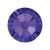 Large Dark Violet Rhinestones, 100pcs