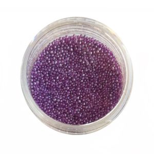 Violet Nail Art Beads