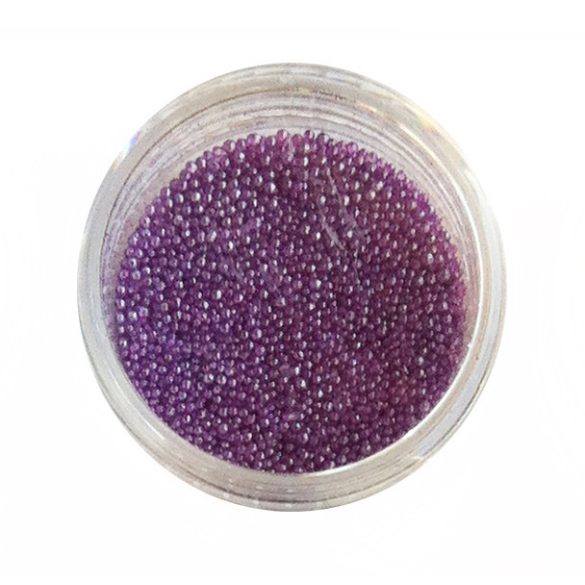 Violet Nail Art Beads