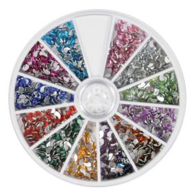 600 Nail Rhinestones, Ying Yang 600 Nail Rhinestones, Ying Yang