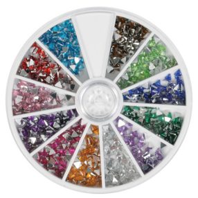 600 Nail Rhinestones, Triangle 600 Nail Rhinestones, Triangle