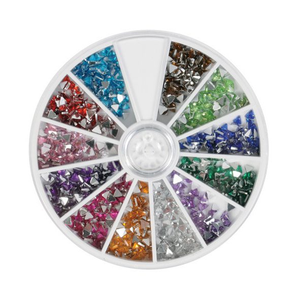 600 Nail Rhinestones, Triangle