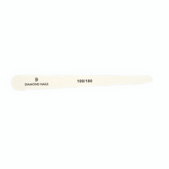 Drop Nail File, White 100/180