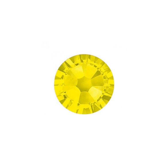 Large Yellow Rhinestones, 100pcs