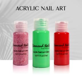 Acrylic nail art