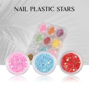 Nail Plastic Stars