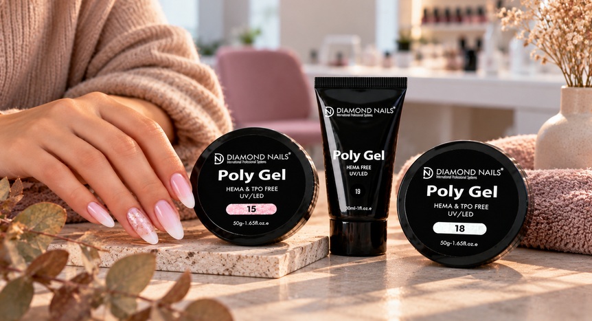 Stylish and Durable Winter Nails: The Best HEMA-Free PolyGel Colours from Diamond Nails