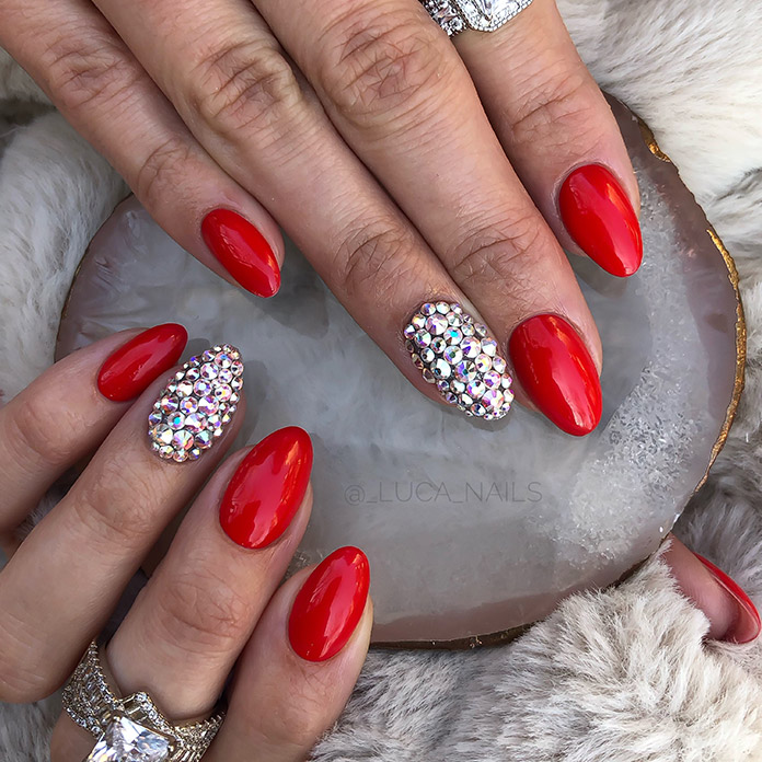 Stone nail art hotsell